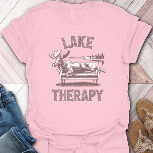 Lake Therapy Moose T-Shirt