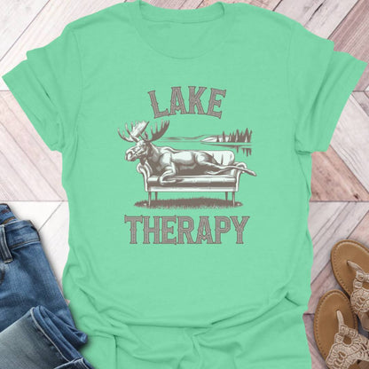 Lake Therapy Moose T-Shirt