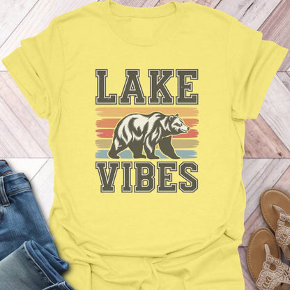 Lake Vibes Bear T-Shirt