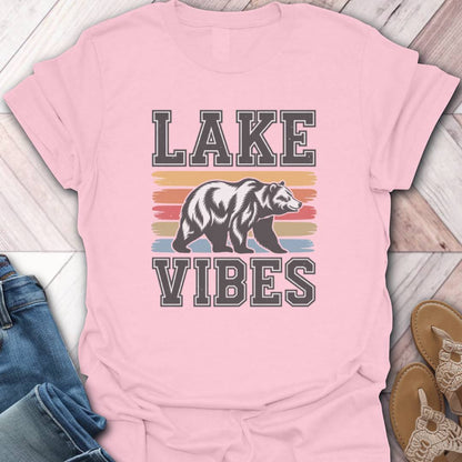 Lake Vibes Bear T-Shirt