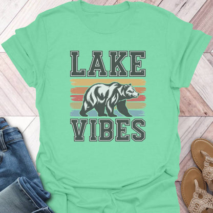 Lake Vibes Bear T-Shirt