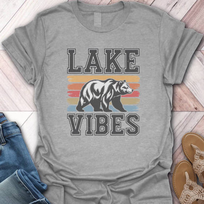 Lake Vibes Bear T-Shirt