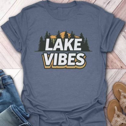 Lake Vibes Bold T-Shirt