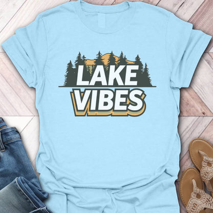 Lake Vibes Bold T-Shirt