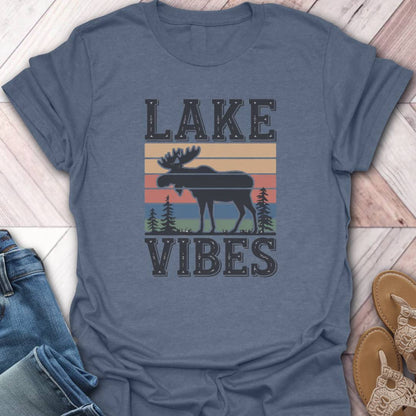 Lake Vibes Moose T-Shirt