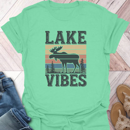 Lake Vibes Moose T-Shirt