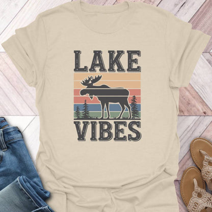 Lake Vibes Moose T-Shirt