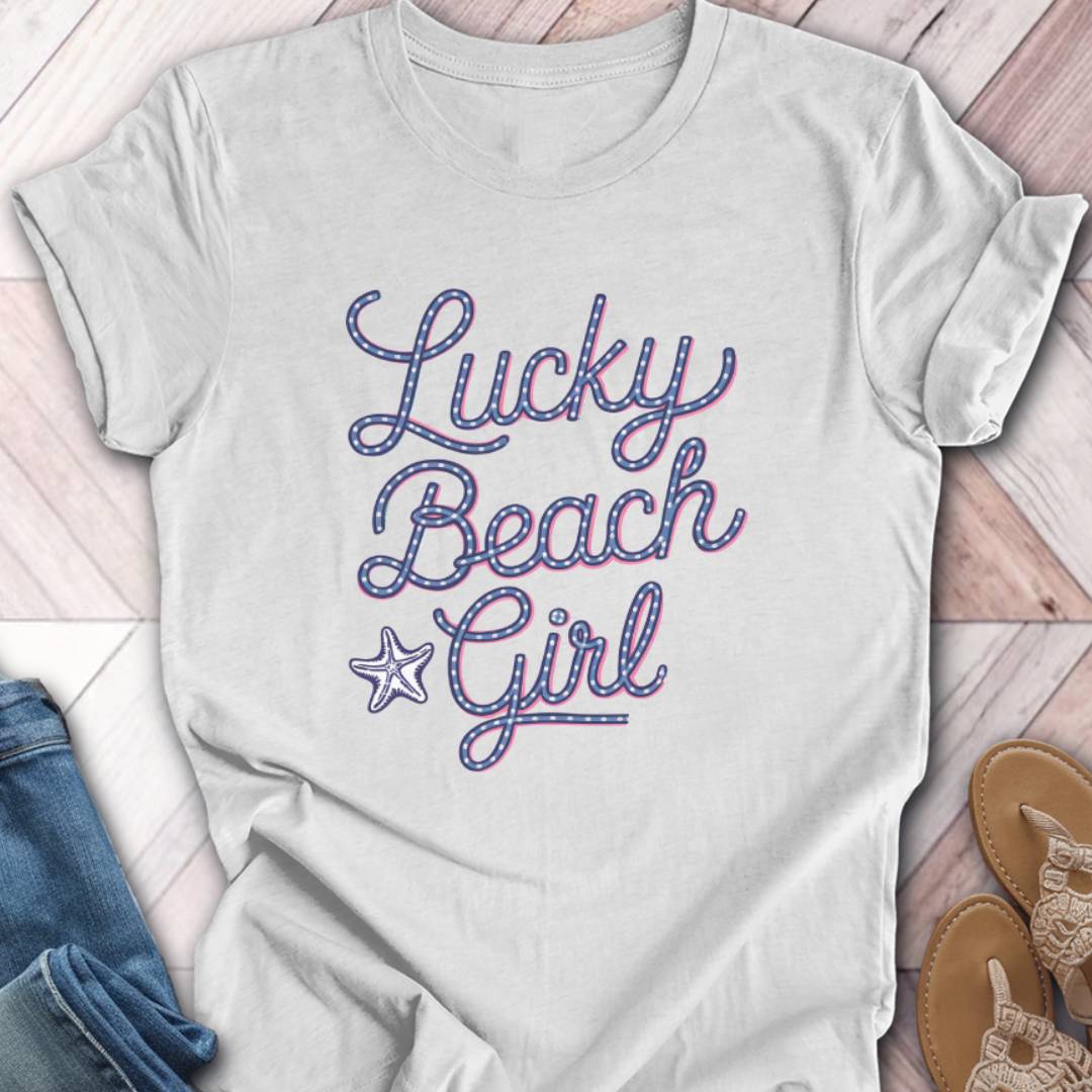Lucky Beach Girl T-Shirt