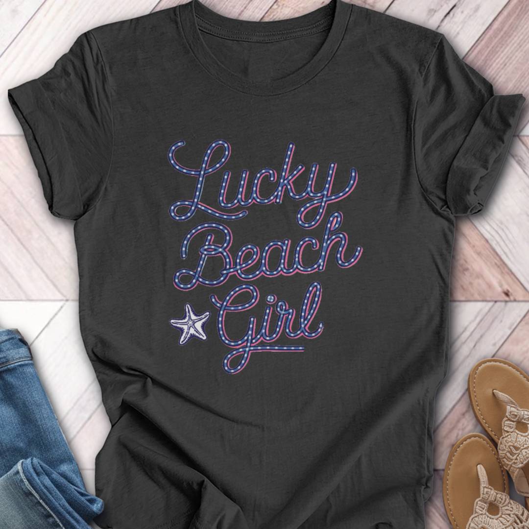 Lucky Beach Girl T-Shirt