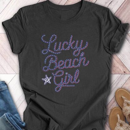 Lucky Beach Girl T-Shirt