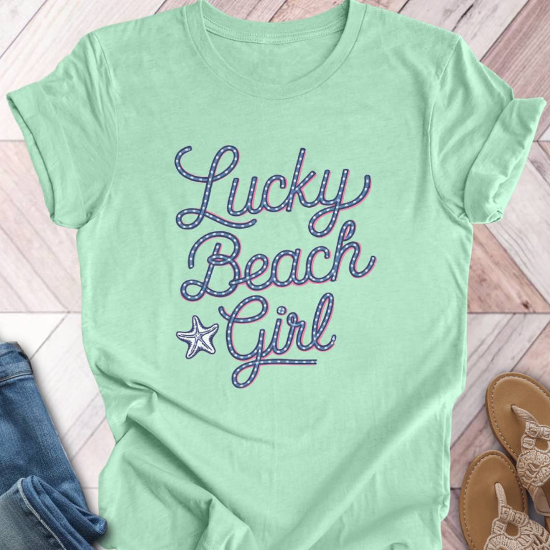 Lucky Beach Girl T-Shirt