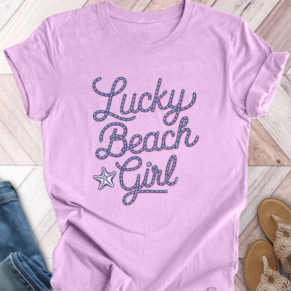 Lucky Beach Girl T-Shirt