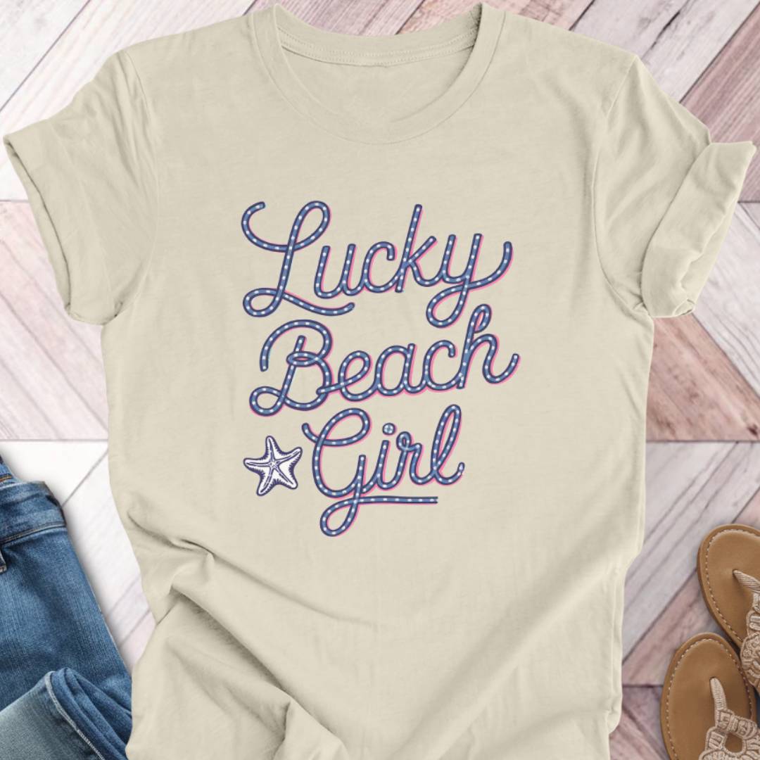 Lucky Beach Girl T-Shirt