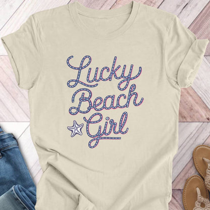 Lucky Beach Girl T-Shirt