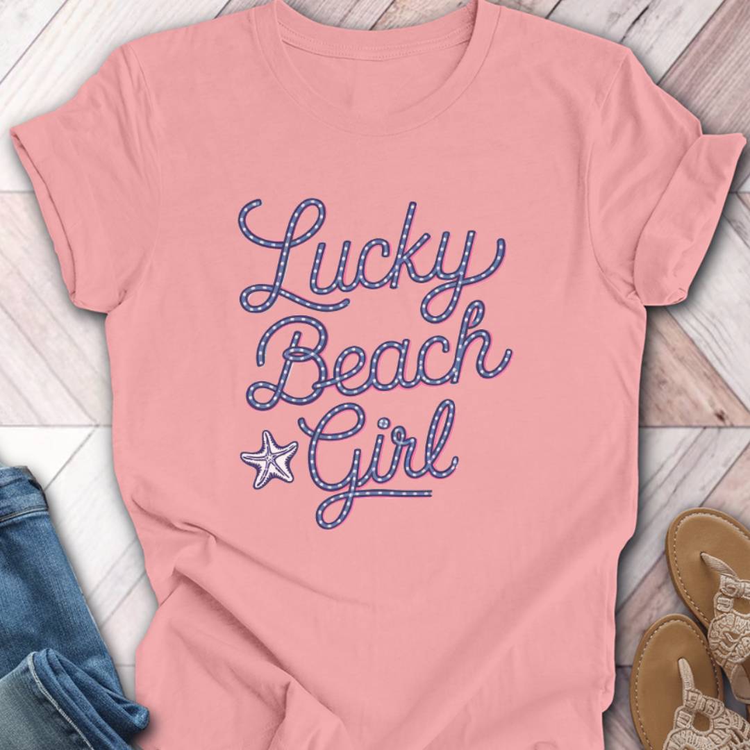 Lucky Beach Girl T-Shirt