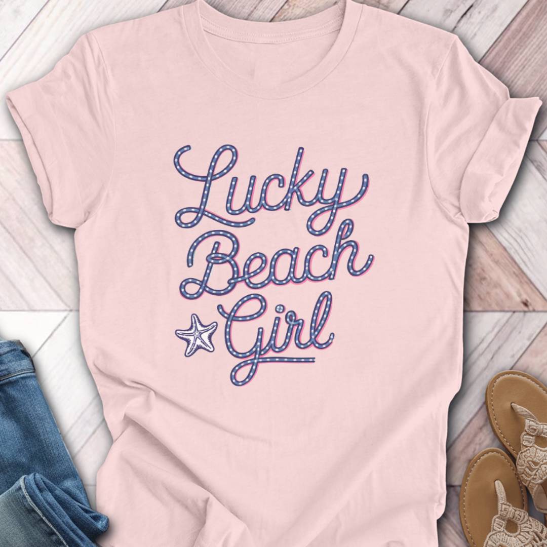 Lucky Beach Girl T-Shirt