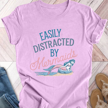 Mermaid Distraction Beach T-Shirt