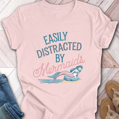 Mermaid Distraction Beach T-Shirt