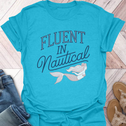 Nautical Fluent Mermaid T-Shirt