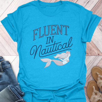 Nautical Fluent Mermaid T-Shirt