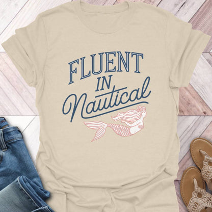 Nautical Fluent Mermaid T-Shirt