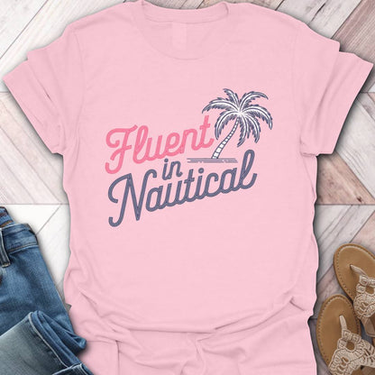 Nautical Fluent Palm T-Shirt