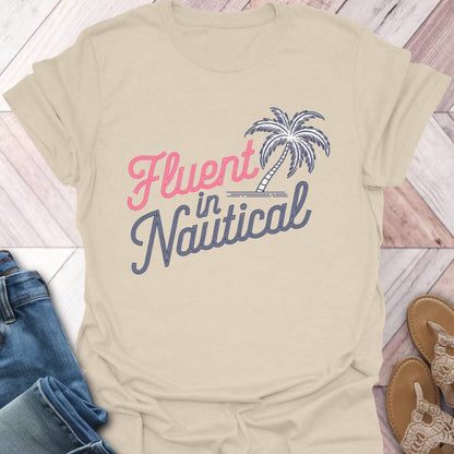 Nautical Fluent Palm T-Shirt