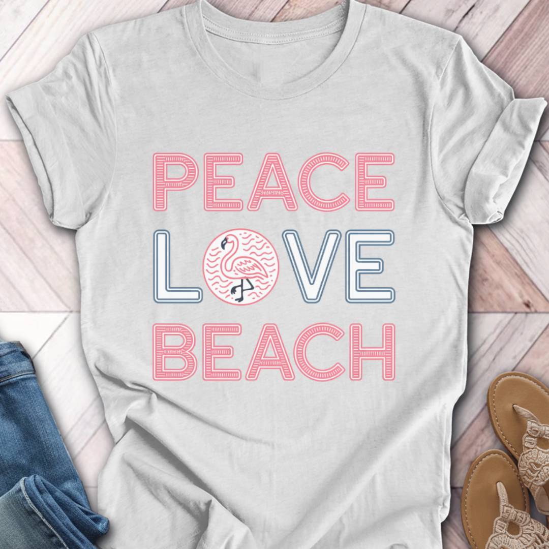 Peace Love Flamingo T-Shirt