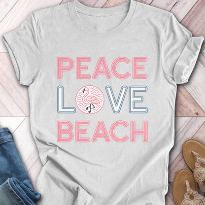 Peace Love Flamingo T-Shirt