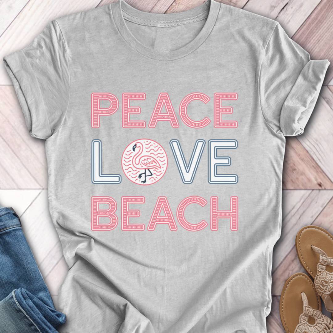 Peace Love Flamingo T-Shirt