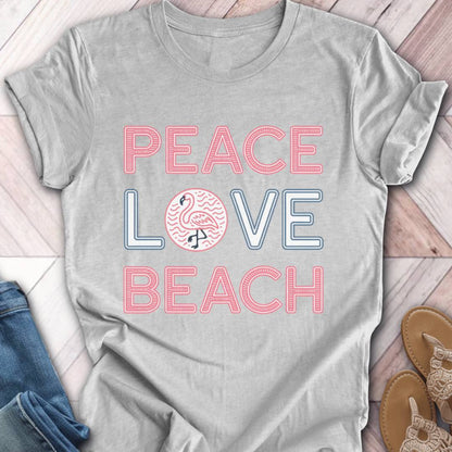 Peace Love Flamingo T-Shirt