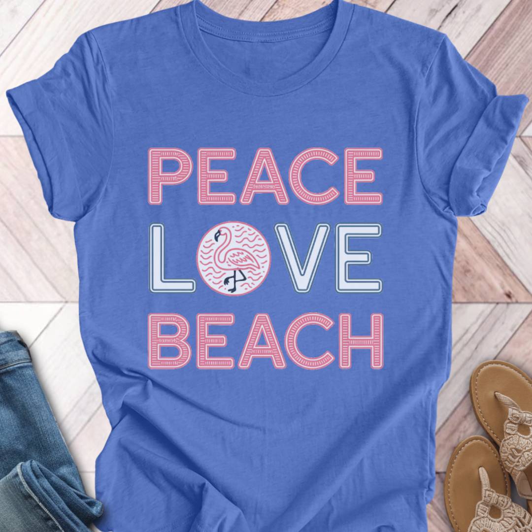 Peace Love Flamingo T-Shirt