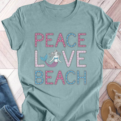 Beach Love Mermaid T-Shirt