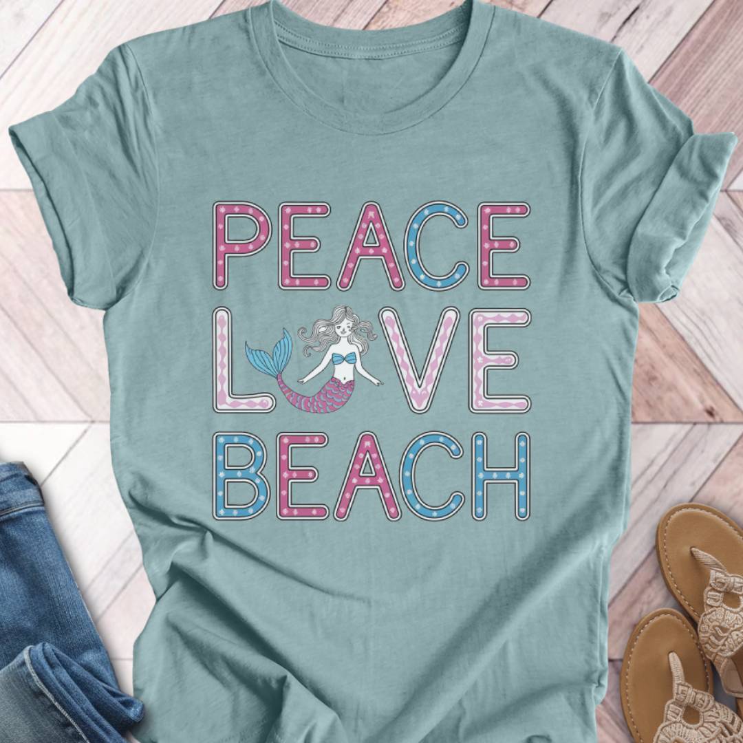 Beach Love Mermaid T-Shirt