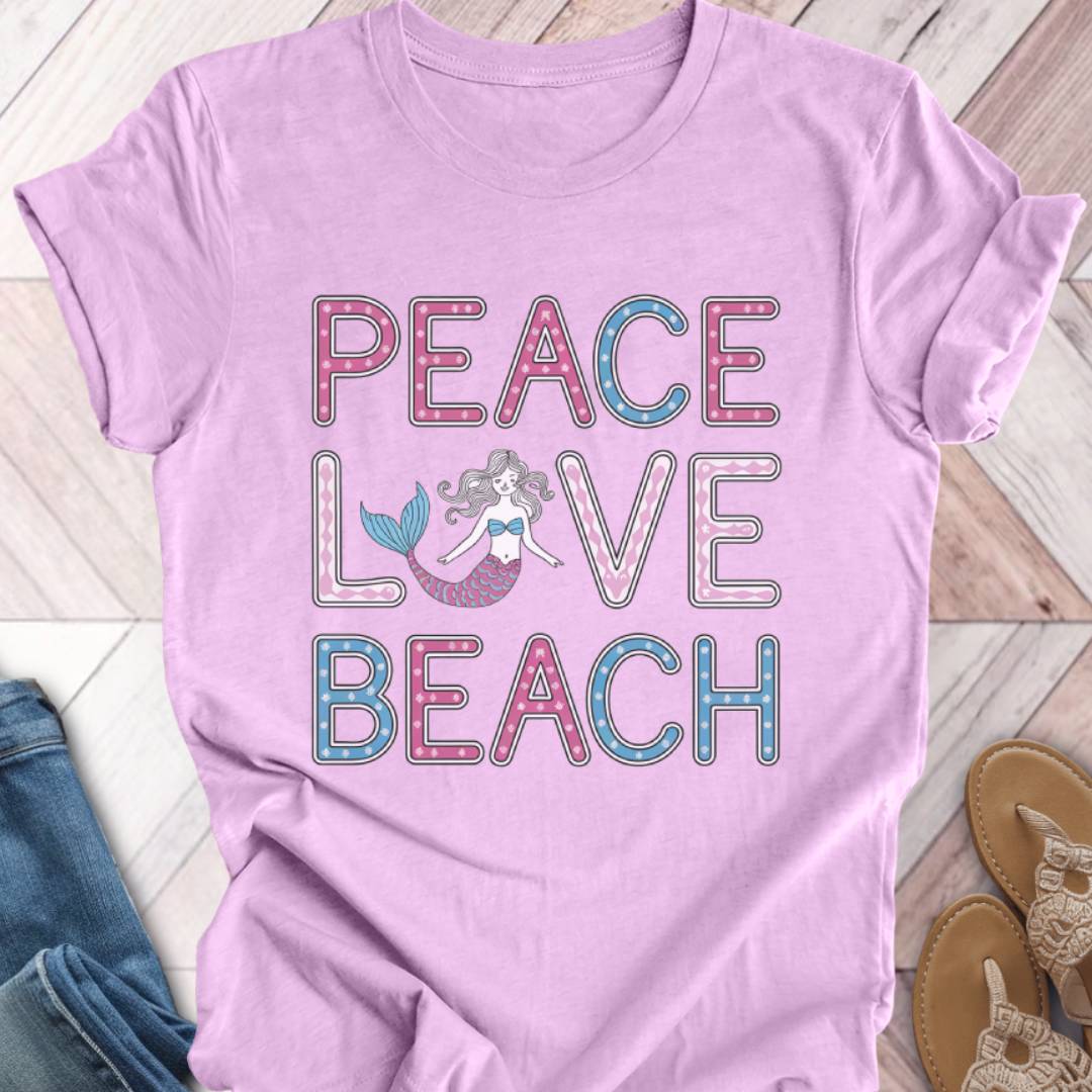 Beach Love Mermaid T-Shirt