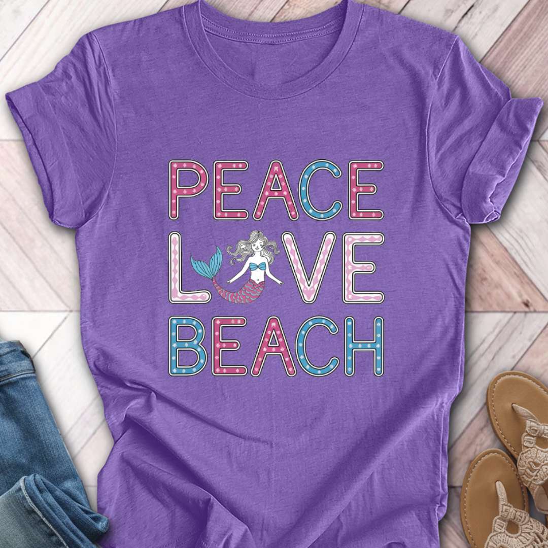 Beach Love Mermaid T-Shirt