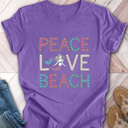 Beach Love Mermaid T-Shirt