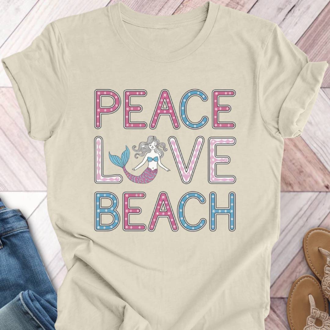 Beach Love Mermaid T-Shirt