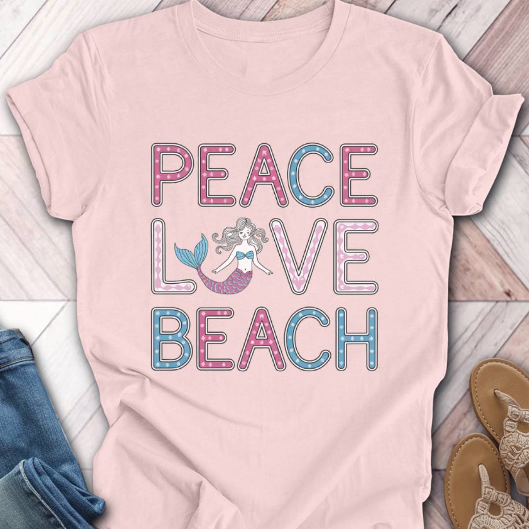 Beach Love Mermaid T-Shirt