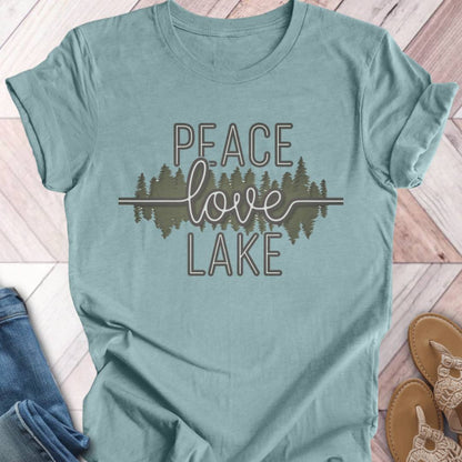 Lake Love Reflection T-Shirt