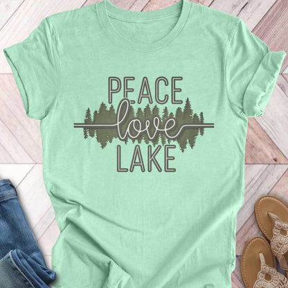 Lake Love Reflection T-Shirt