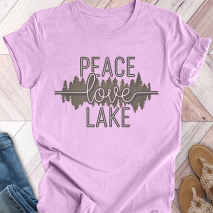 Lake Love Reflection T-Shirt