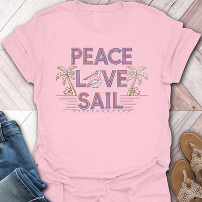 Love To Sail Beach T-Shirt