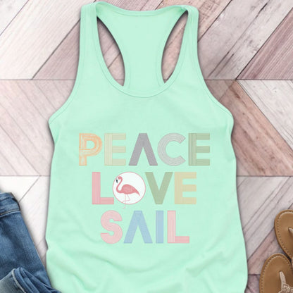 Peace Love Sail Tank