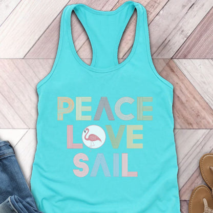 Peace Love Sail Tank