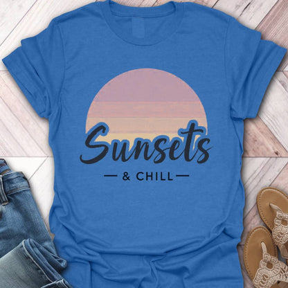 Sunset and Chill Zen T-Shirt