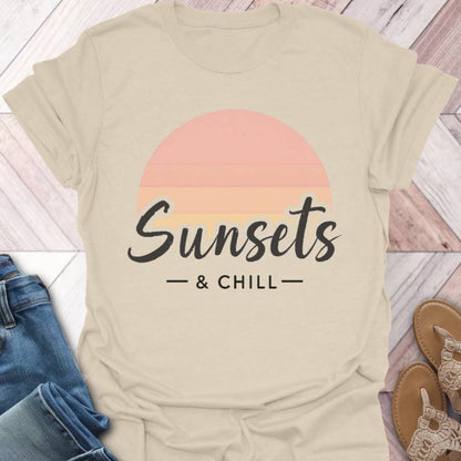 Sunset and Chill Zen T-Shirt