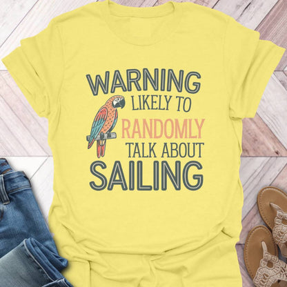 Random Sailing Parrot T-Shirt