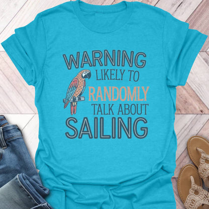 Random Sailing Parrot T-Shirt