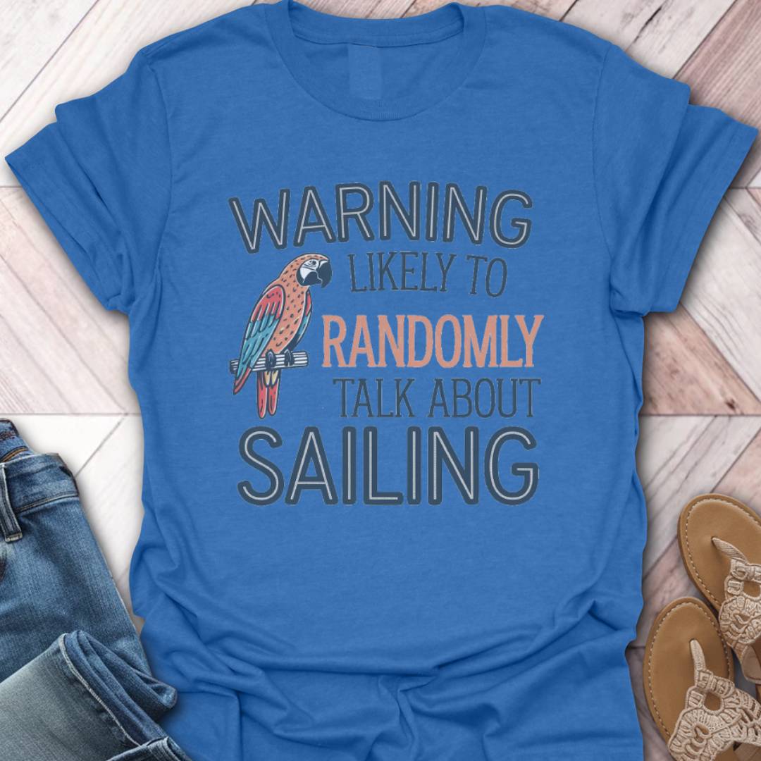Random Sailing Parrot T-Shirt